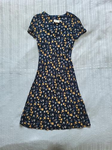 Charlotte halton navy ditsy - charlotte,