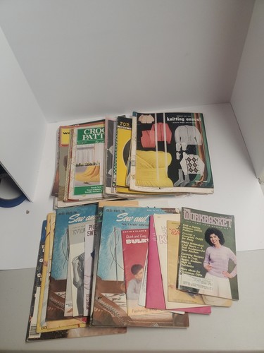 Vtg magazine and - magazine, pattern