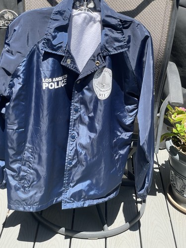Lapd windbreaker jacket size - lapd,