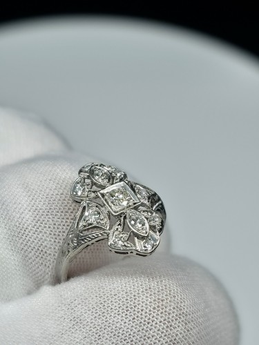 Antique art deco platinum - antique,