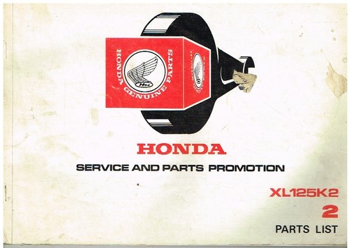 Honda xl125 original 1976 - k2,