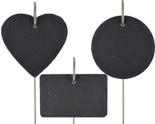 Garden slate message board - garden,