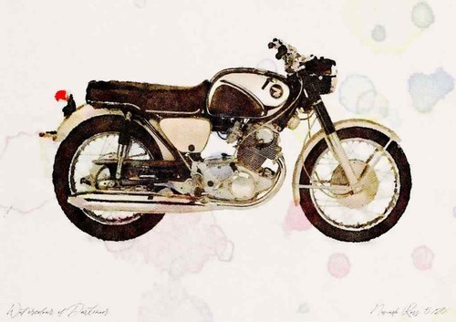 Photo honda cb77 1966 - photo,