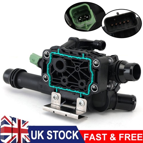 Coolant thermostat housing - thermostat, for