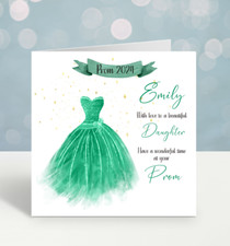 Personalised prom card - prom,