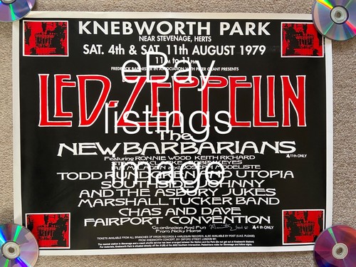 Knebworth festival 1979 - knebworth, led