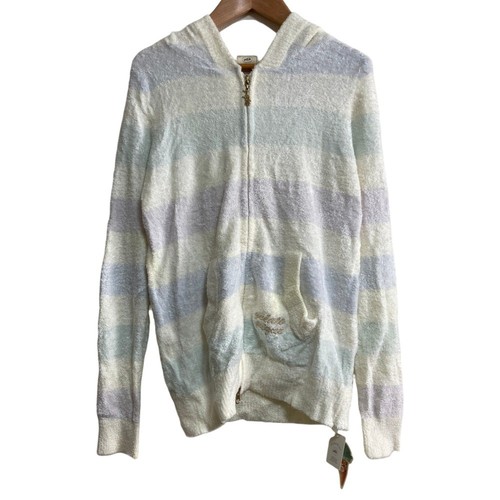 Gelato pique striped hoodie - gelato,