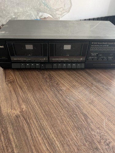 Teac 310c double cassette - teac, w