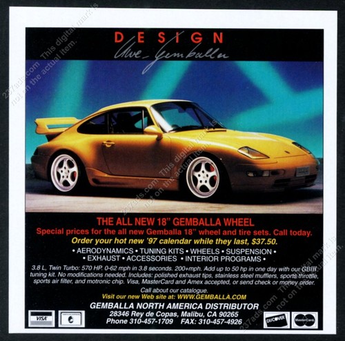 1996 porsche 911 twin turbo - 911,