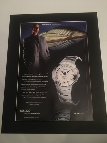 Seiko premier watch 2002 - premier, watch-2002