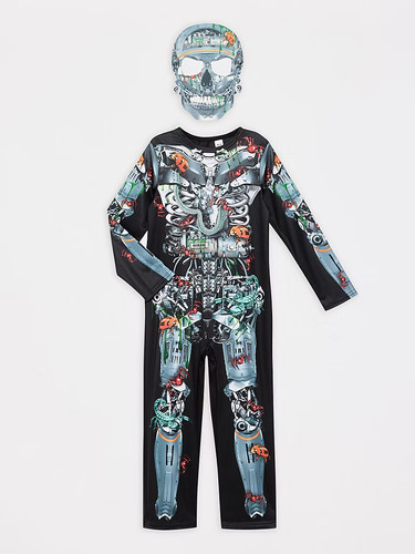 Halloween robot skeleton - skeleton, fancy