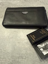 Osprey London Black Leather