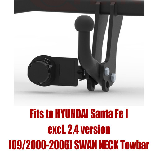 Swan neck tow - swan, hyundai