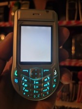Super Rare Vintage Nokia 6630 (Vodafone)Mobile Phone Custom Ice Blue  Keypad 