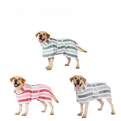 Super absorbent dog bathrobe - super,