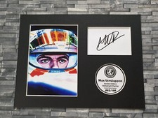 Max Verstappen - Signed Autograph Display - F1 - Red Bull - 8x6