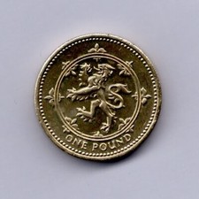 UK £1 One Pound British Coins