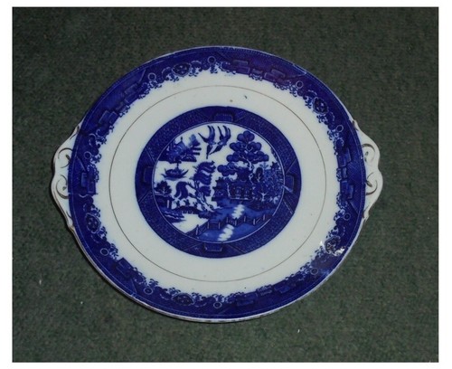 Antique cake plates - plates, ~