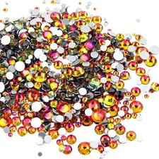 1000x Flat Back Glass Crystal