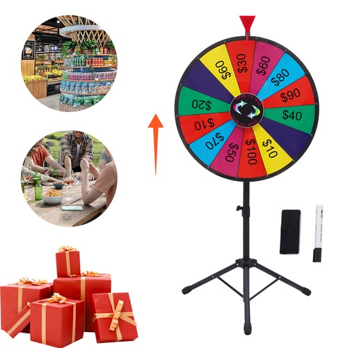 Prize wheel with tripod - wheel,