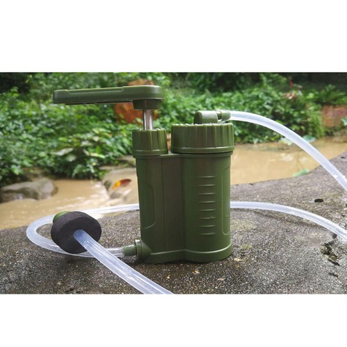 Survival water filter purifier - water,