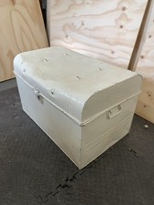 Vintage Dome Top Steamer Trunk – Victorian Luggage, decorative storage chest