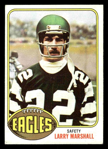 1976 topps larry marshall 302 - topps,