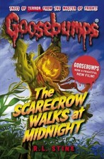 The scarecrow walks at