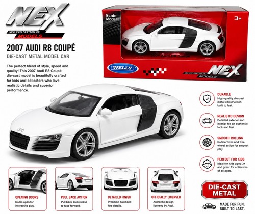Welly nex 2007 audi coupé - welly,