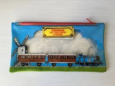 Vintage Thomas The Tank Engine 1986 Pencil Case Plastic Zip