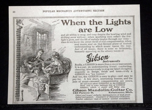 1920 old magazine - print, ad