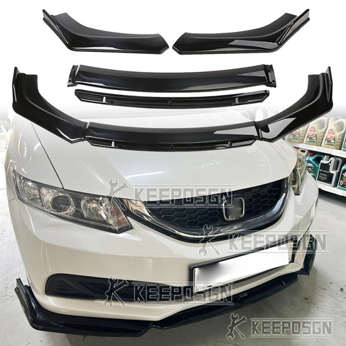 Gloss black front - black,