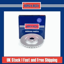 2x Brake Discs Vented For Mini JCW GP R56 1.6 Borg & Beck Front 34116858071