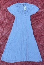 Zara Light Blue Summer Dress