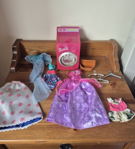 Vintage barbie washing machine - barbie,