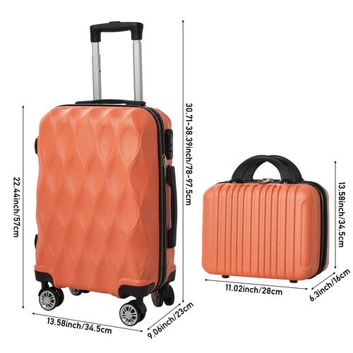 2pcs abs hard shell - 2pcs,