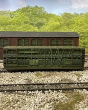 HO ATSF Live Stock Car