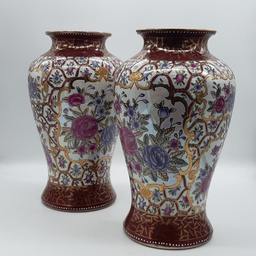 Pair chinese famille rose - pair,