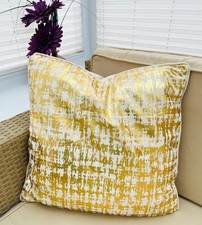 Velvet & Jacquard Cushion
