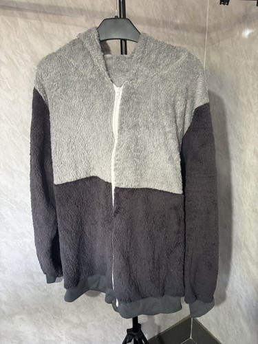 Ladies fluffy long line fleece