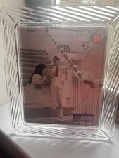 Marquis By Waterford Crystal Floral Picture Frame 8 X 10 Photo Size