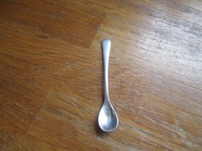 ANTIQUE / VINTAGE SOLID SILVER MUSTARD SPOON BIRMINGHAM 1913  - 1938 ??