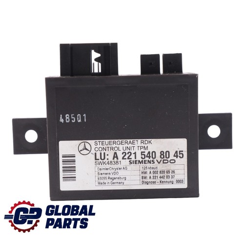 Tpm module mercedes w221 - module,