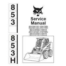Service manual for Bobcat 853