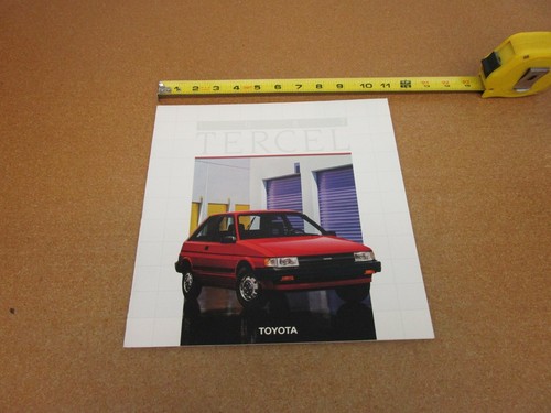1987 toyota tercel deluxe sr5 - 1987,