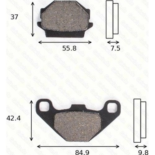 Brake pads mcb 523 - pads,