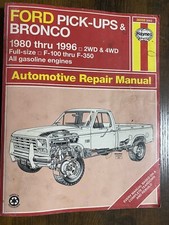 Haynes 1980-1996 Ford Pick-ups