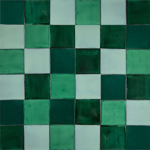 Patchwork monochrome tile - patchwork,