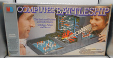 MB GAMES COMPUTER BATTLESHIP ELECTRONIC GAME POWERS UP PLEASE READ
