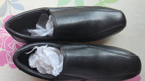 Kids leather school shoes - leather,